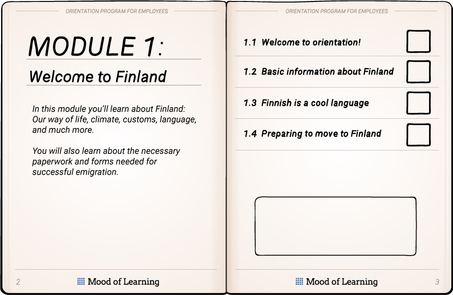 In this module you’ll learn about Finland: Our way of life, climate, customs, language, and much more. You will also learn about the necessary paperwork and forms needed for successful emigration.